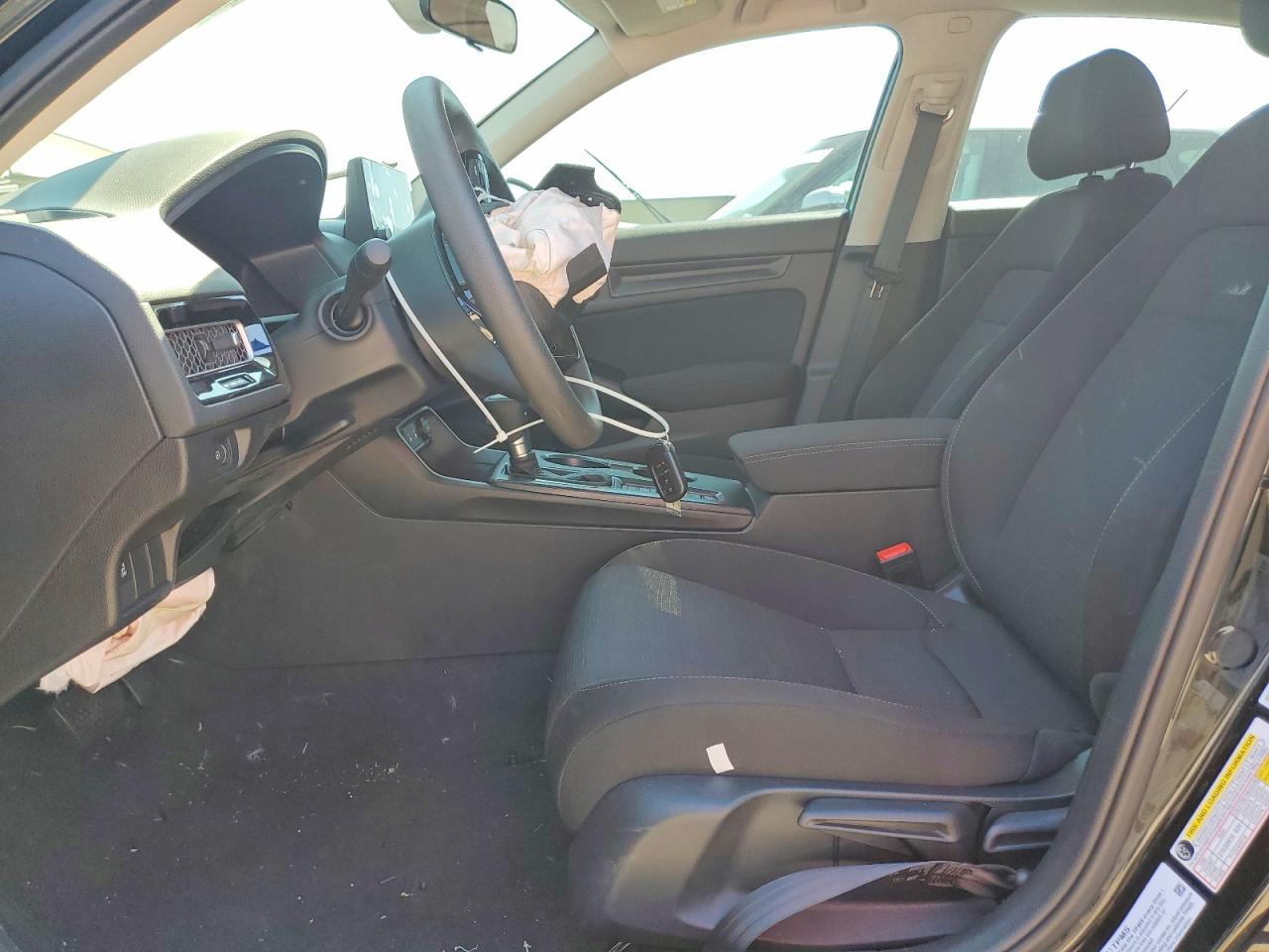 2026 Honda Civic Lx Black vin: 2HGFE2F24TH576269