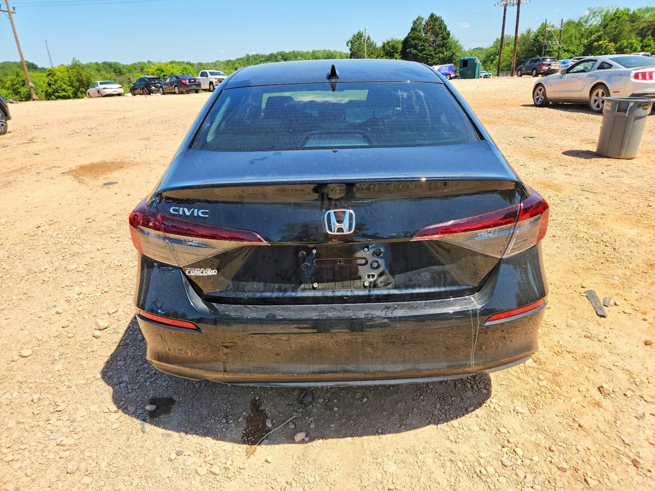 2026 Honda Civic Lx Black vin: 2HGFE2F25TH553776