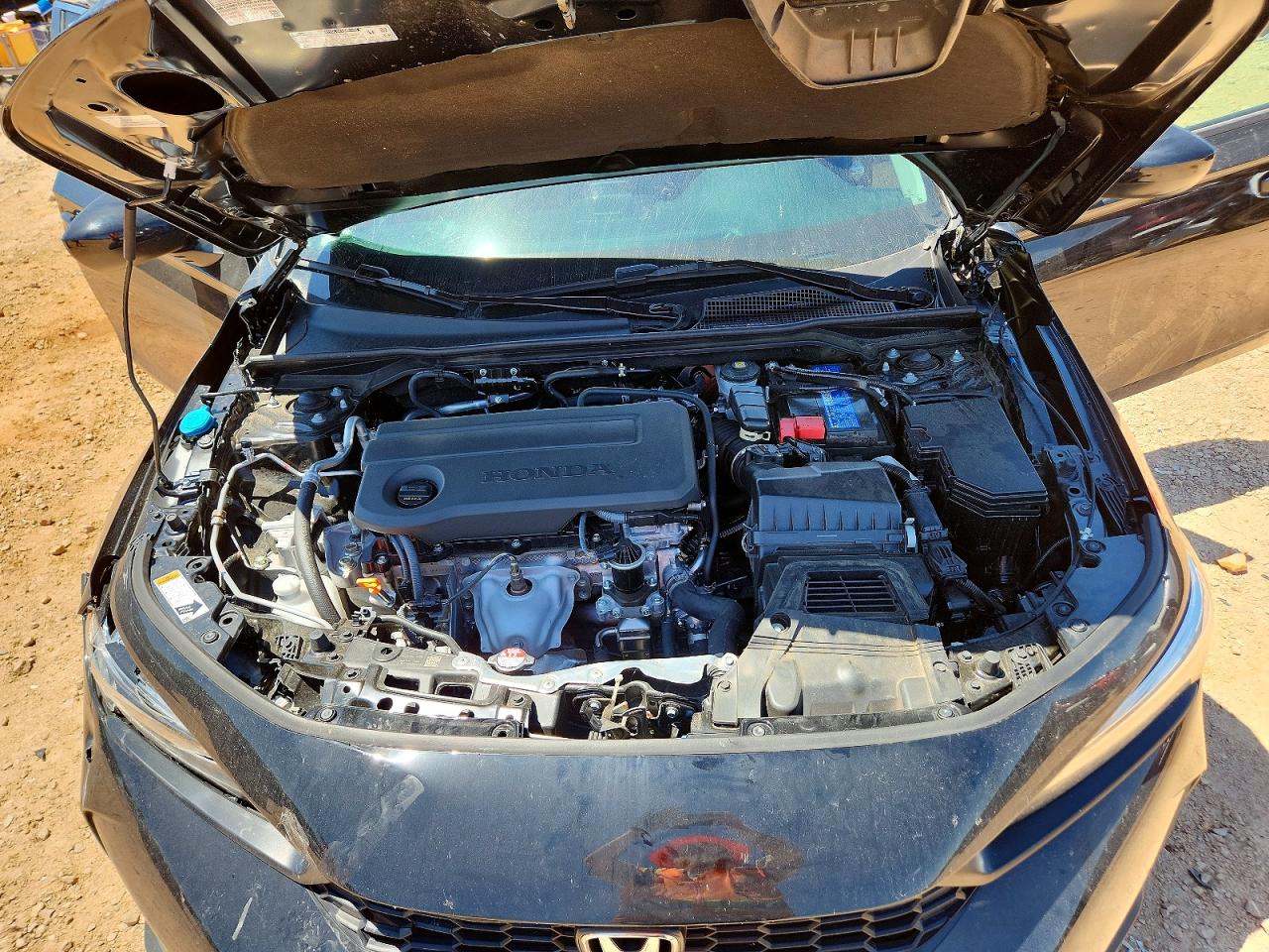 2026 Honda Civic Lx Black vin: 2HGFE2F25TH553776