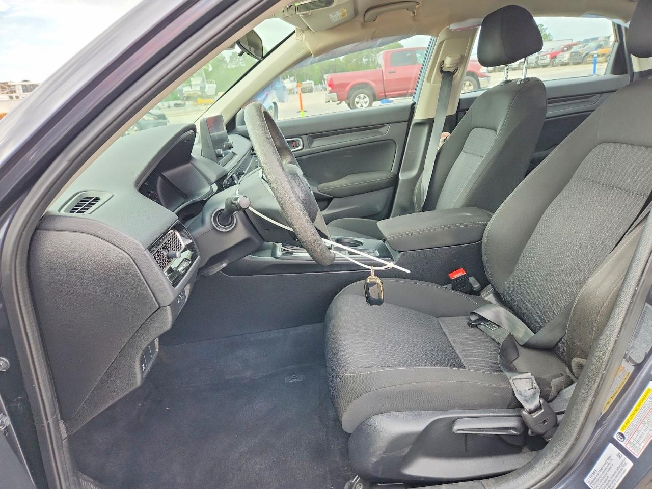 2022 Honda Civic Lx Gray vin: 2HGFE2F26NH522927