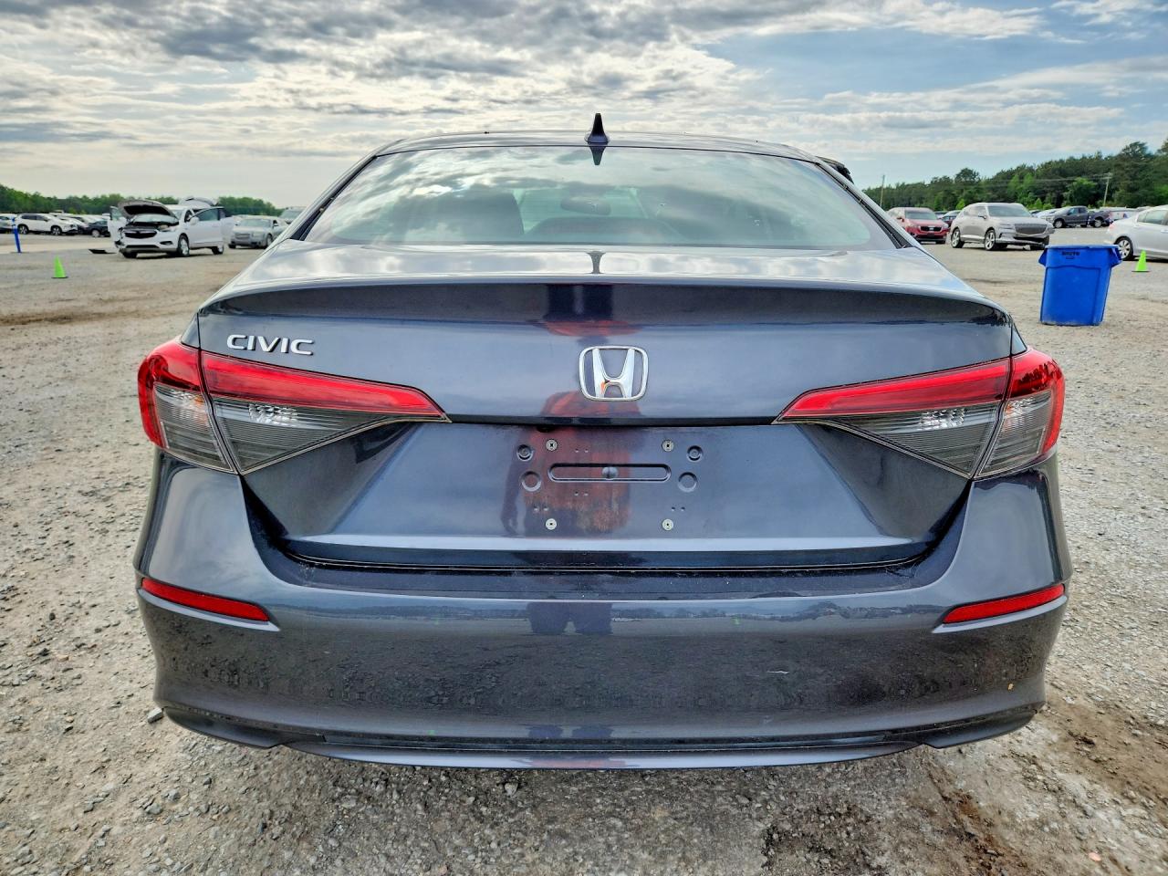 2022 Honda Civic Lx Gray vin: 2HGFE2F26NH522927