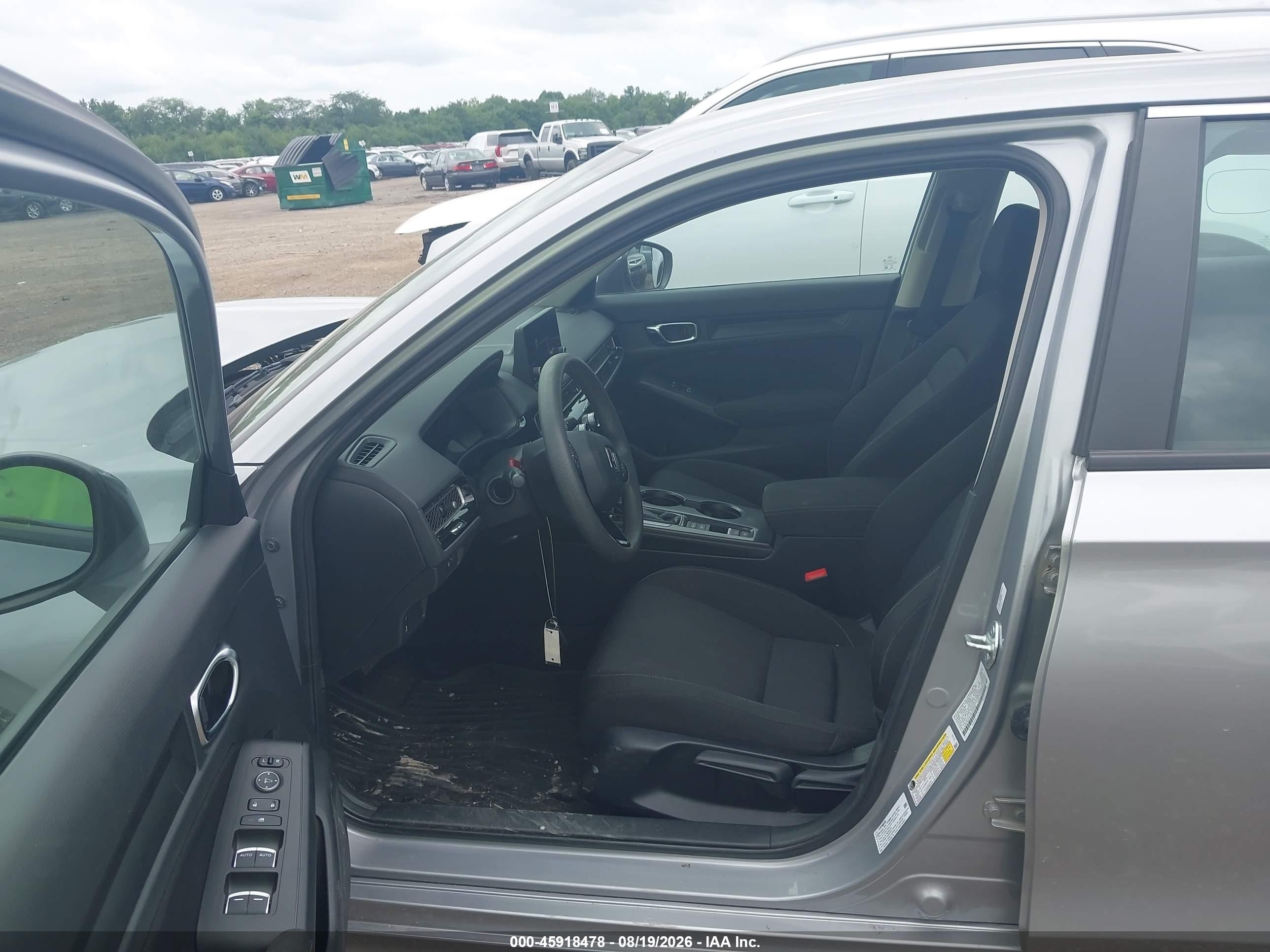 2022 Honda Civic Lx Silver vin: 2HGFE2F27NH523228