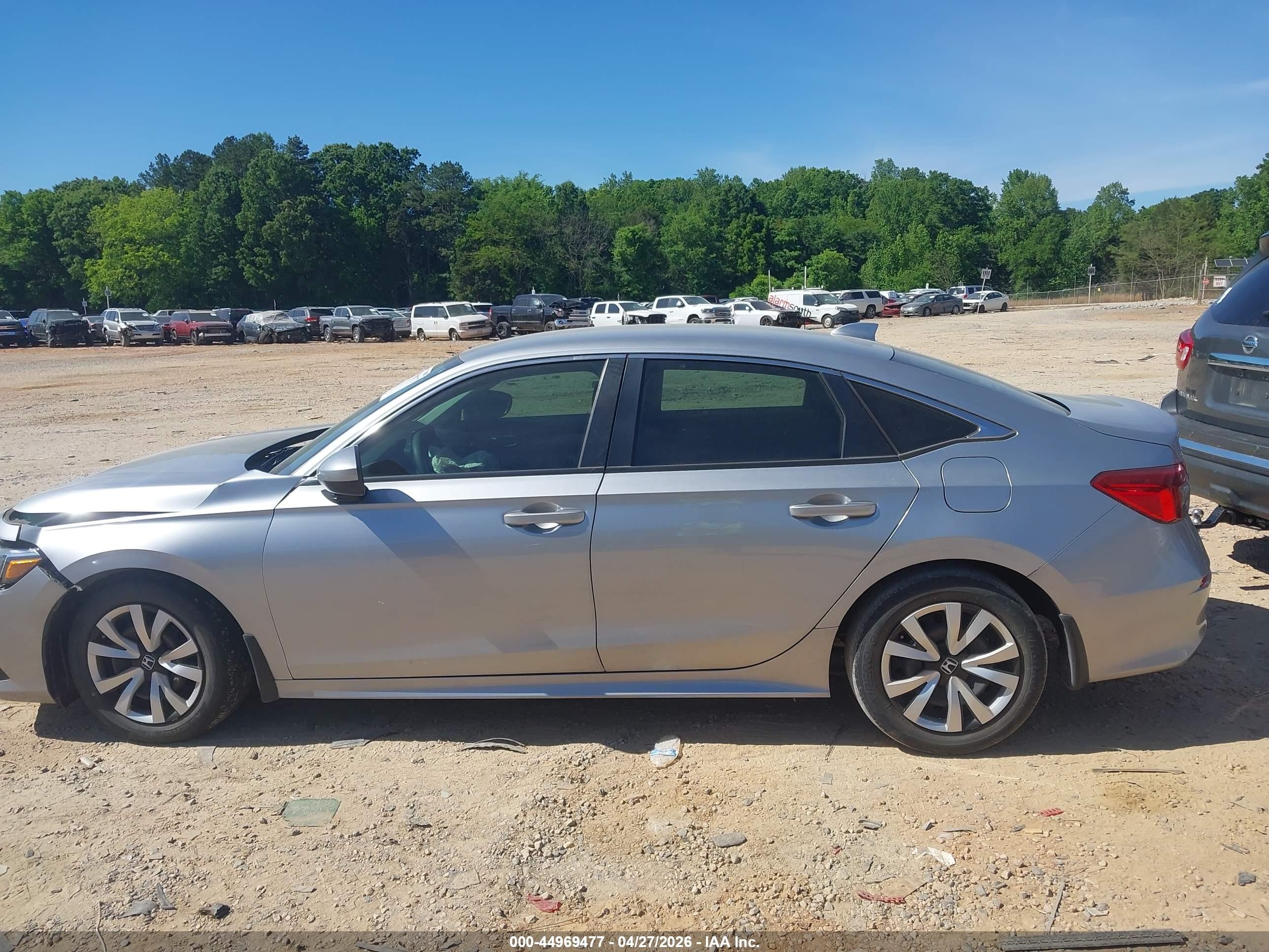 2022 Honda Civic Lx Silver vin: 2HGFE2F28NH505773
