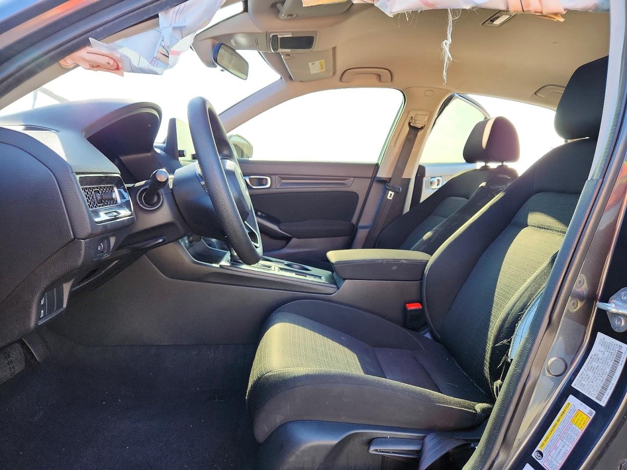 2022 Honda Civic Lx Gray vin: 2HGFE2F28NH517809