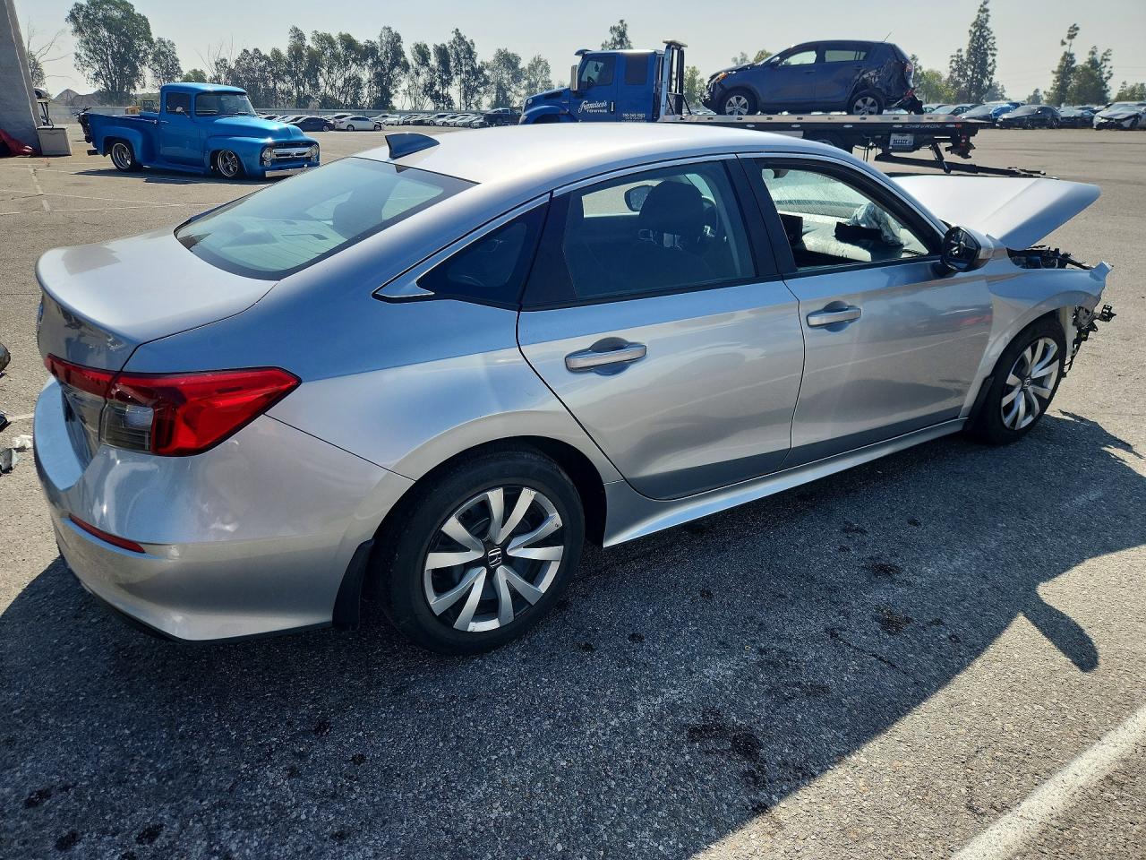 2023 Honda Civic Lx Silver vin: 2HGFE2F28PH569637