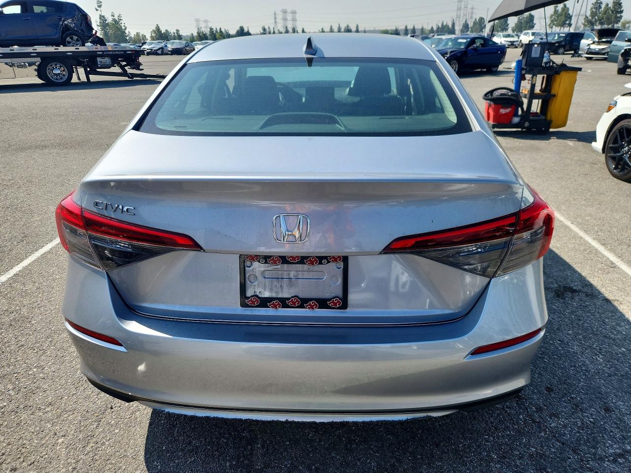 2023 Honda Civic Lx Silver vin: 2HGFE2F28PH569637