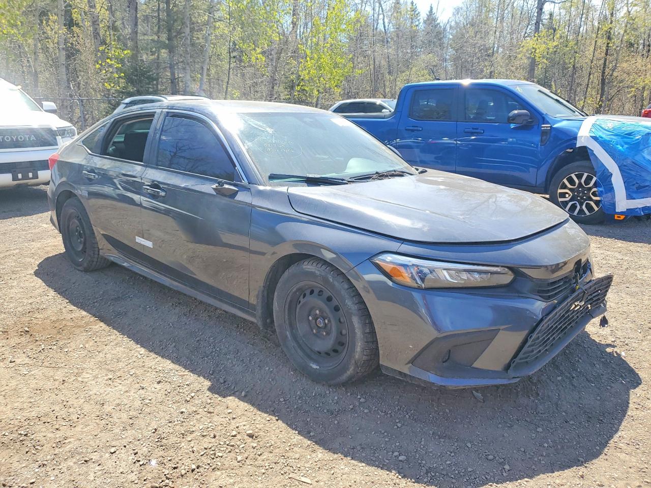 2023 Honda Civic Lx Charcoal vin: 2HGFE2F29PH102551