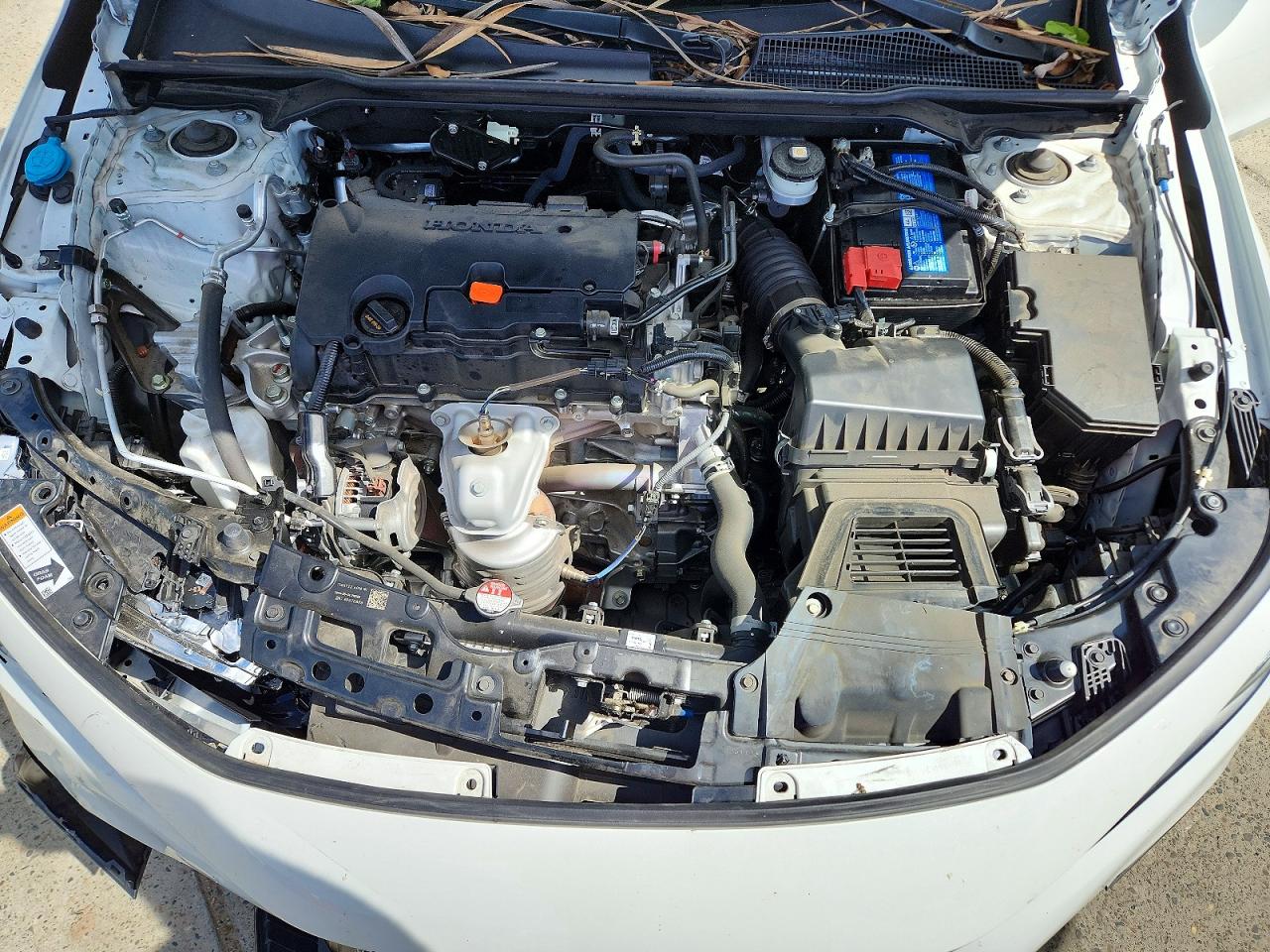 2024 Honda Civic Lx White vin: 2HGFE2F29RH583758