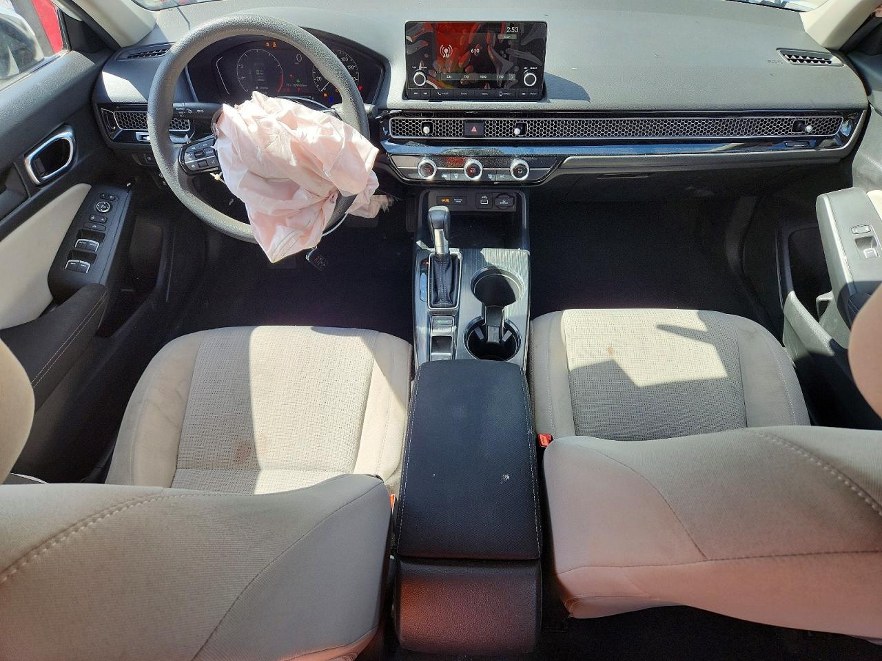 2024 Honda Civic Lx White vin: 2HGFE2F29RH583758