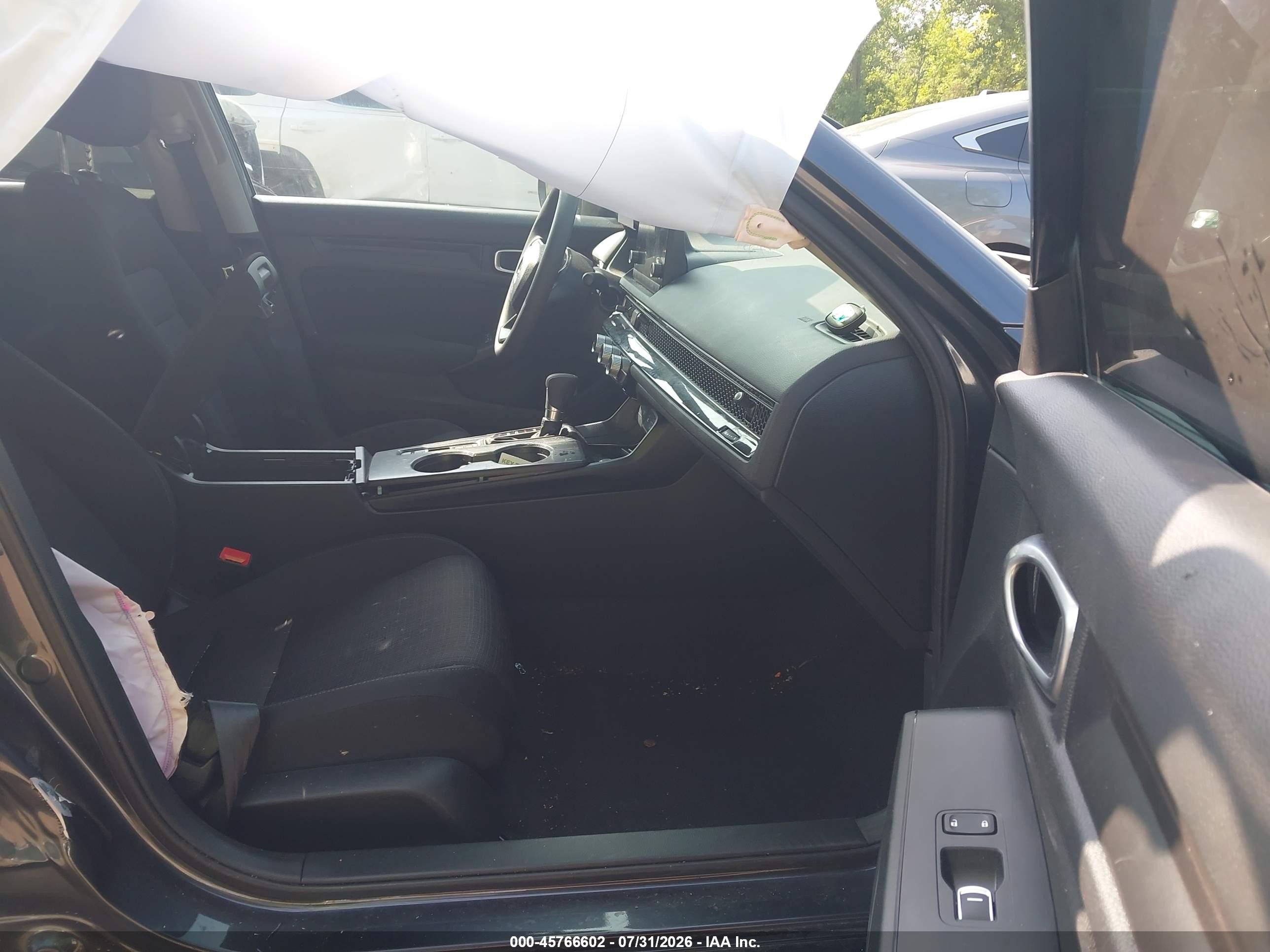 2026 Honda Civic Lx Gray vin: 2HGFE2F2XTH571027