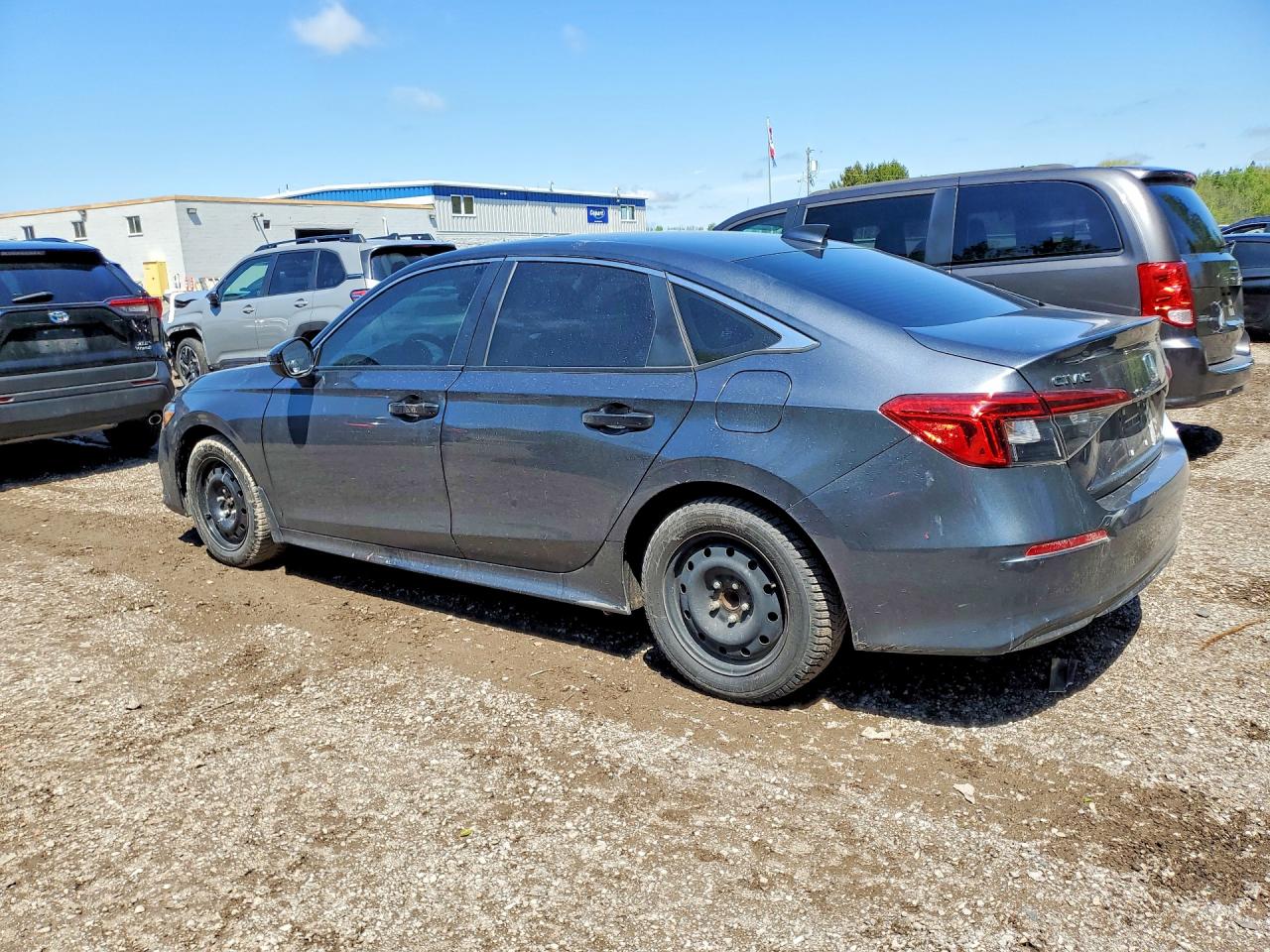 2023 Honda Civic Ex Угольный vin: 2HGFE2F31PH109860