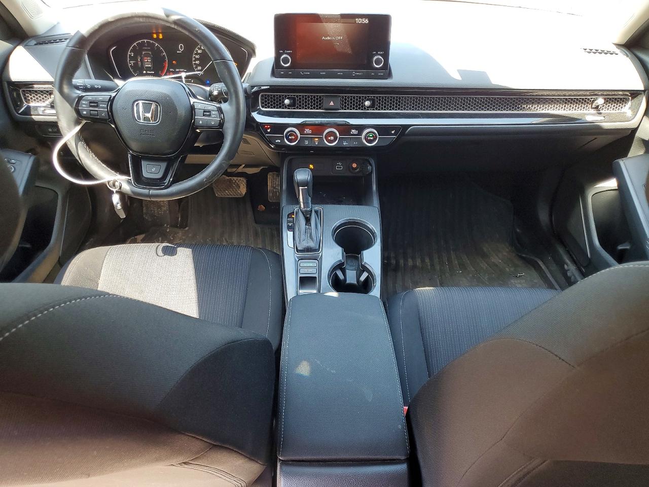 2023 Honda Civic Ex Угольный vin: 2HGFE2F31PH109860