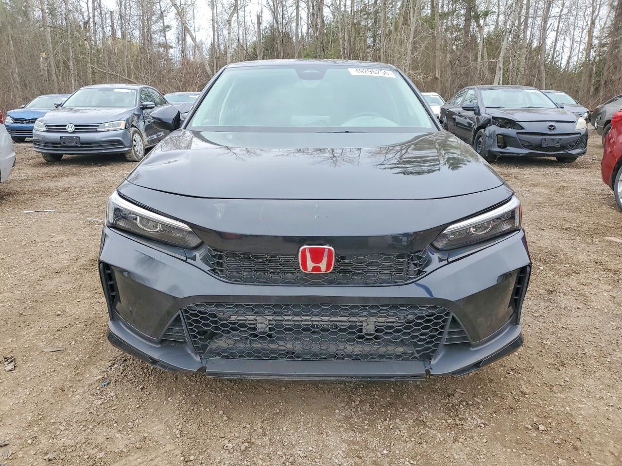 2022 Honda Civic Ex 4dr Black vin: 2HGFE2F33NH126754