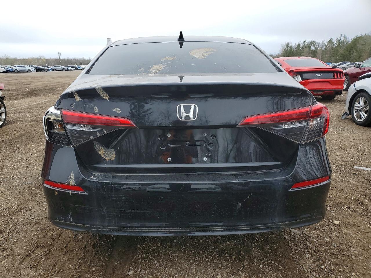2022 Honda Civic Ex 4dr Black vin: 2HGFE2F33NH126754
