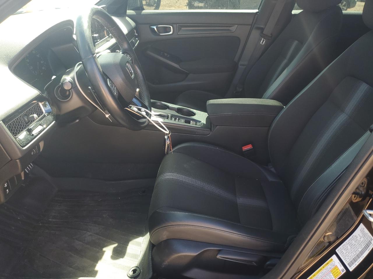 2022 Honda Civic Sport Черный vin: 2HGFE2F50NH521136