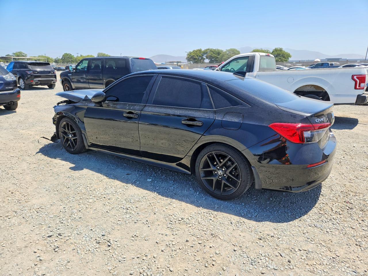 2022 Honda Civic Sport Black vin: 2HGFE2F50NH537157