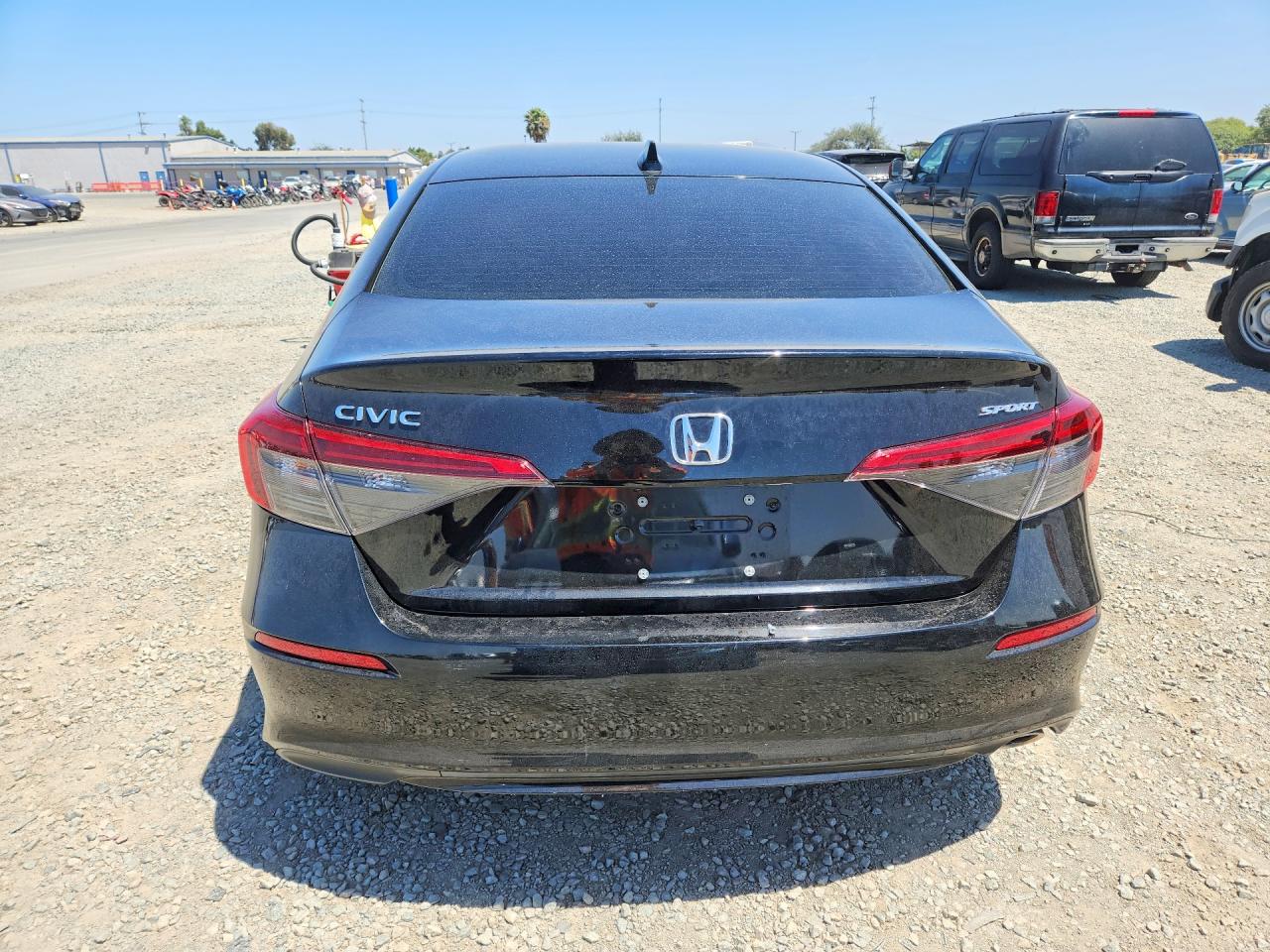2022 Honda Civic Sport Black vin: 2HGFE2F50NH537157