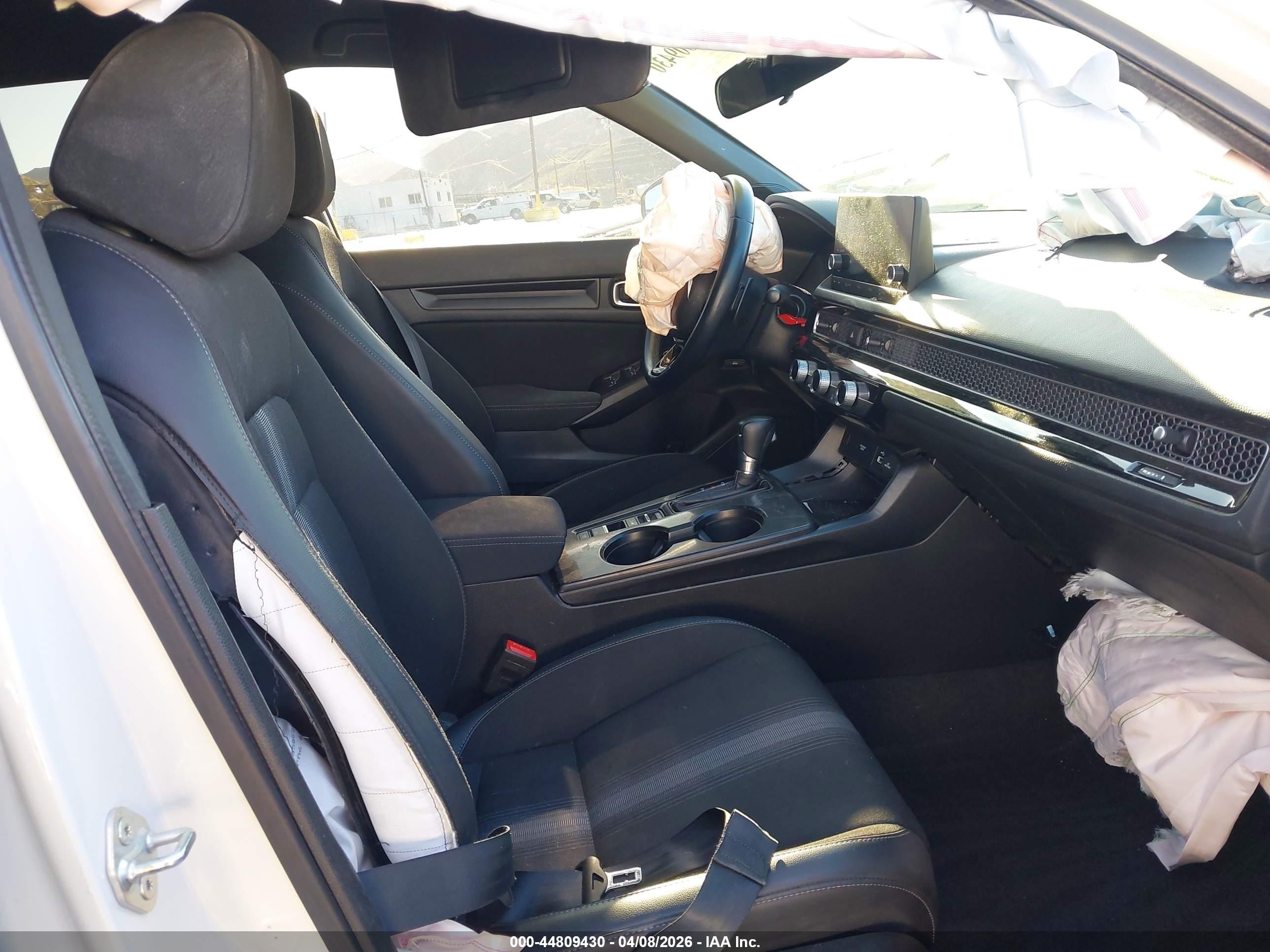 2023 Honda Civic Sport White vin: 2HGFE2F50PH501553