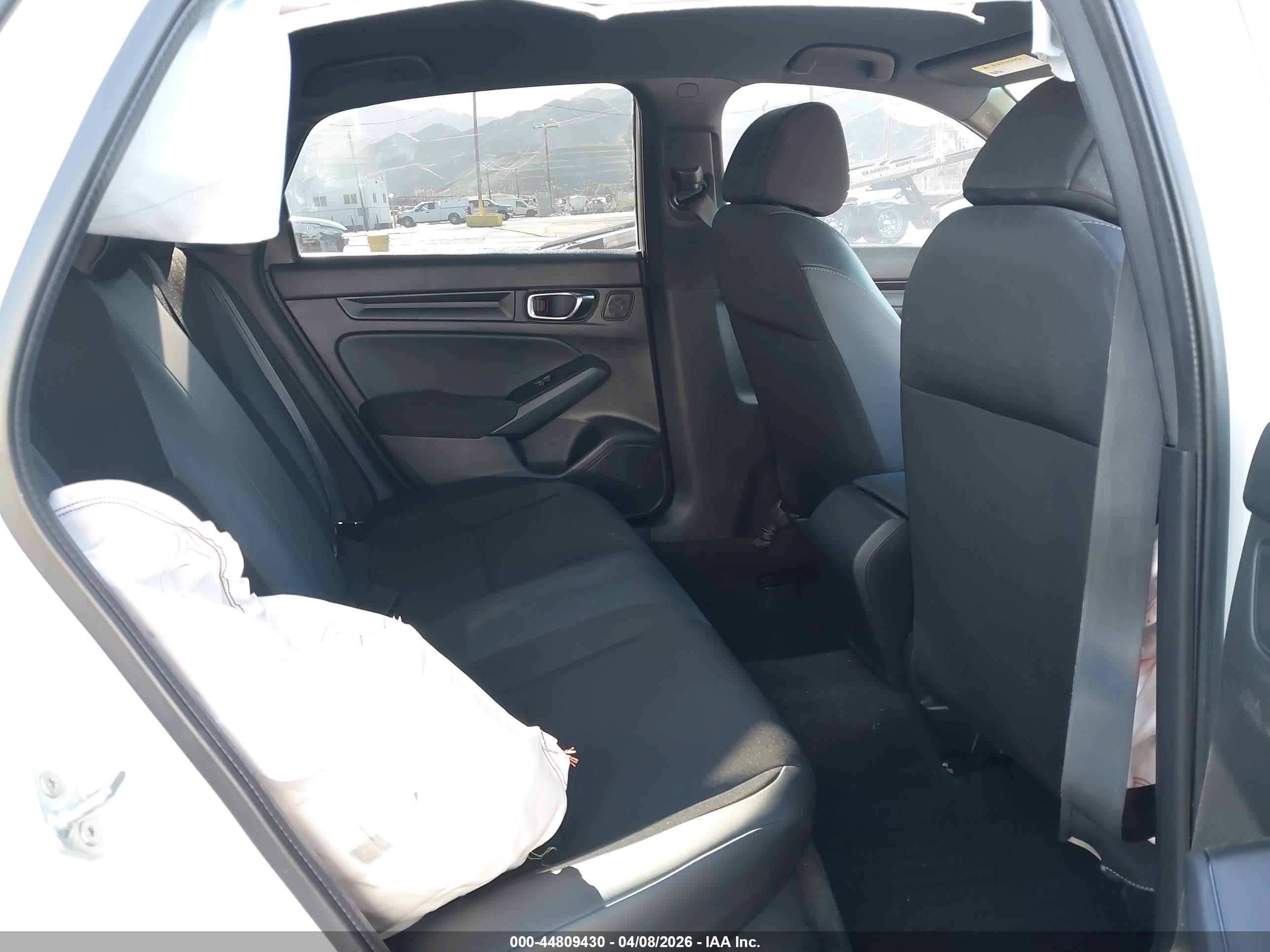 2023 Honda Civic Sport White vin: 2HGFE2F50PH501553