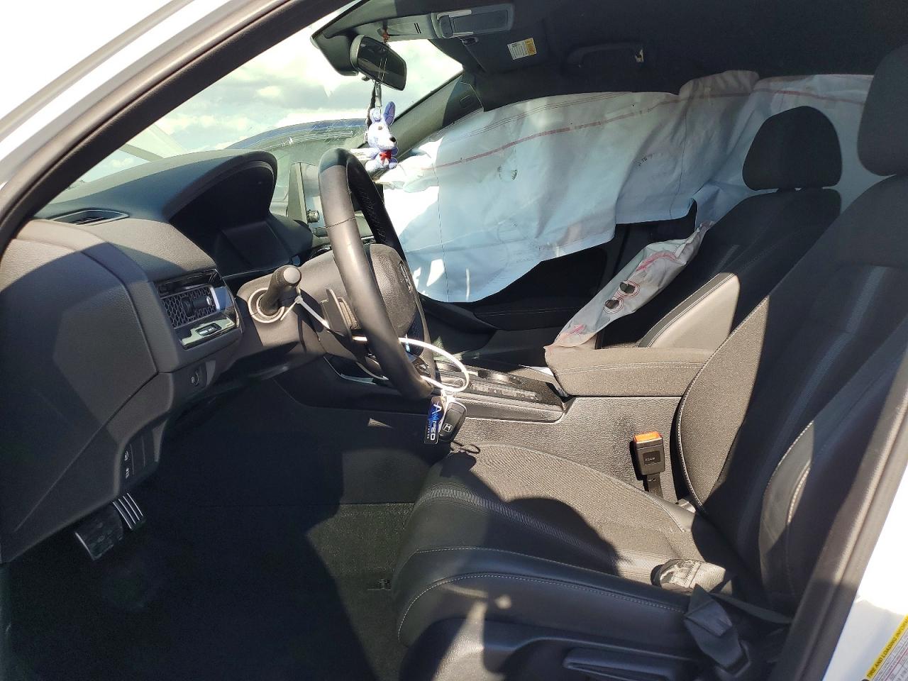 2023 Honda Civic Sport Белый vin: 2HGFE2F50PH518028