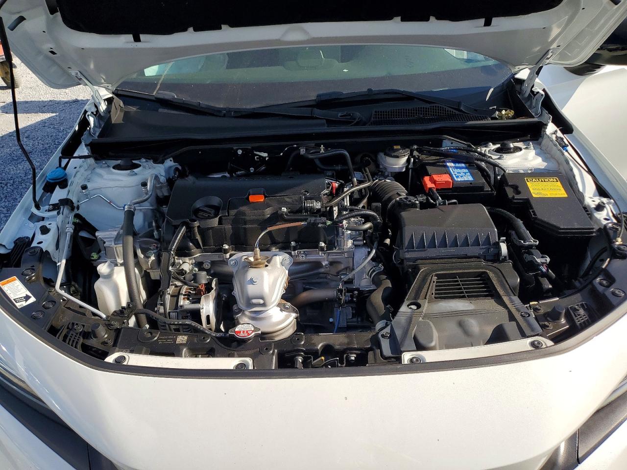 2023 Honda Civic Sport Белый vin: 2HGFE2F50PH518028