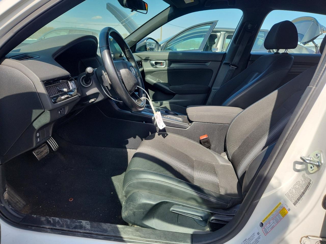 2023 Honda Civic Sport White vin: 2HGFE2F50PH561834