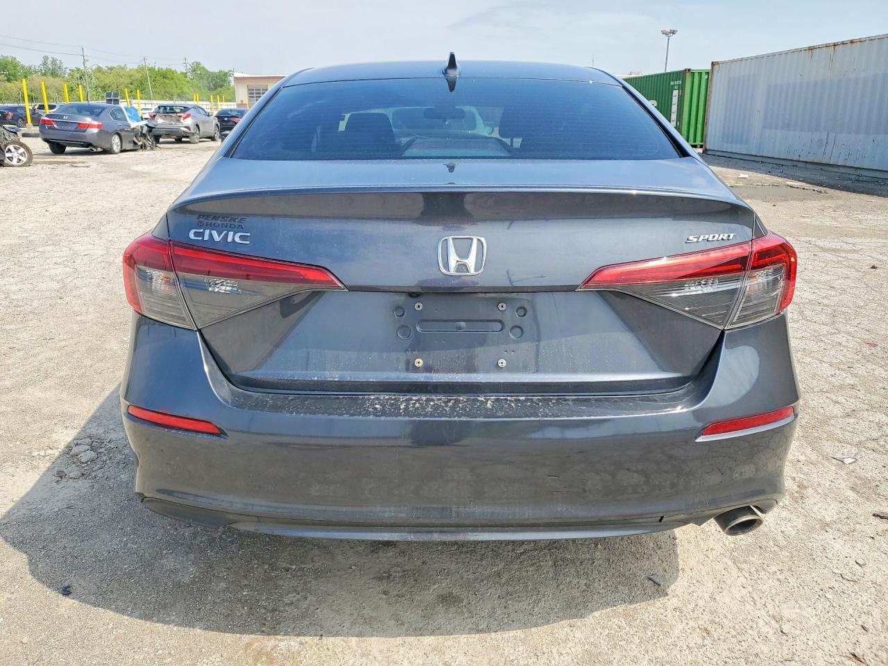 2024 Honda Civic Sport Gray vin: 2HGFE2F50RH512250