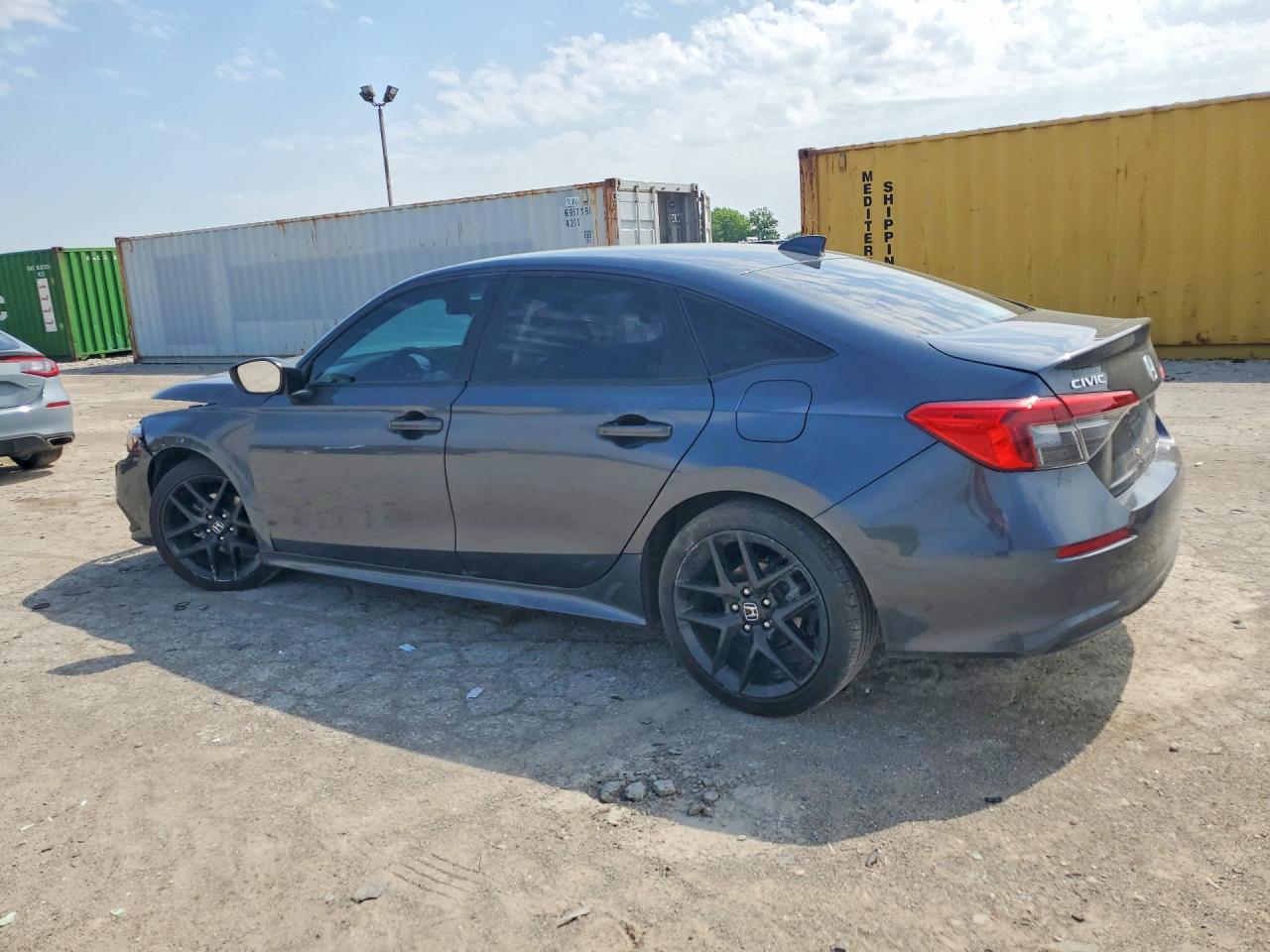 2024 Honda Civic Sport Gray vin: 2HGFE2F50RH512250