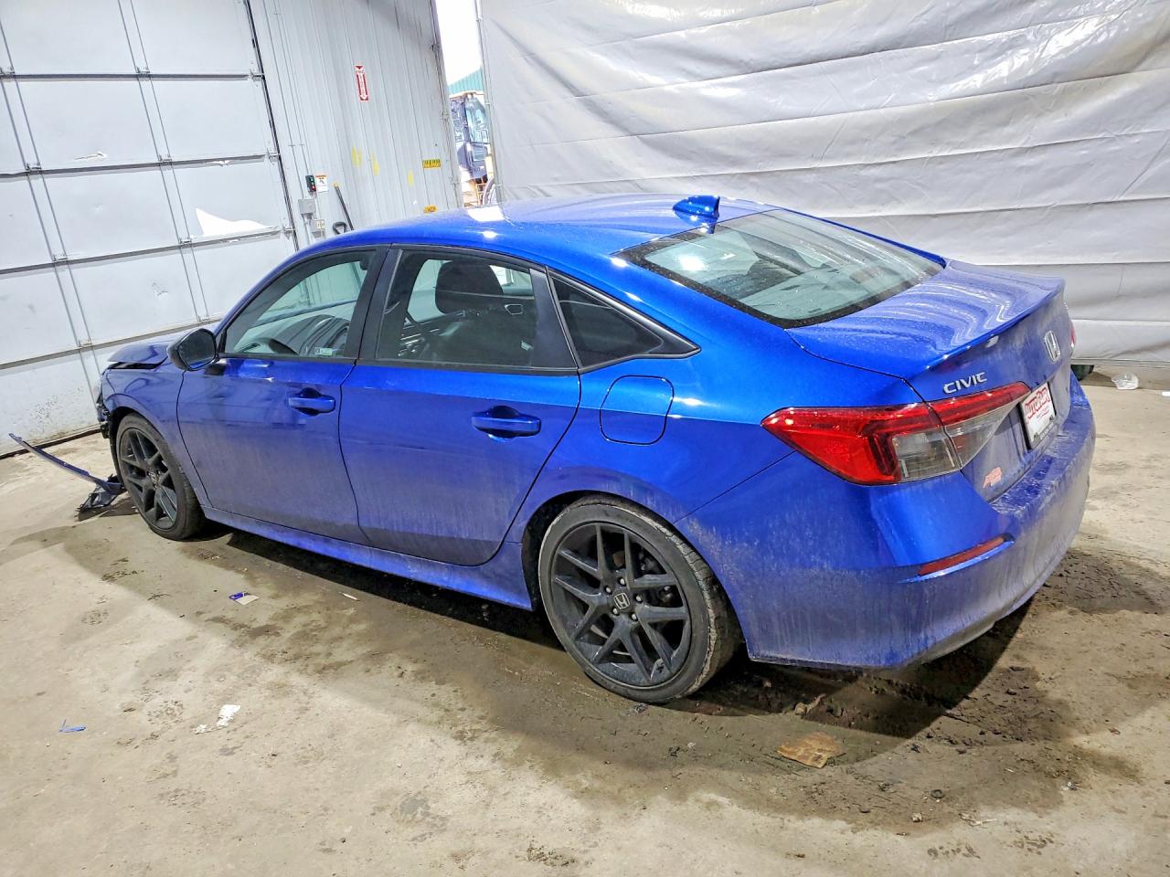 2024 Honda Civic Sport Blue vin: 2HGFE2F50RH520154