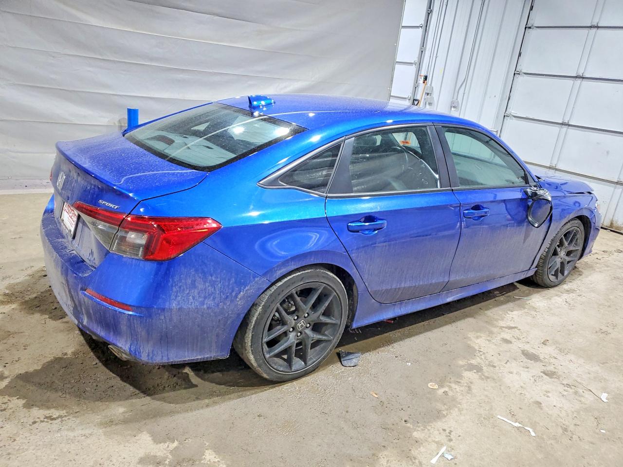 2024 Honda Civic Sport Blue vin: 2HGFE2F50RH520154