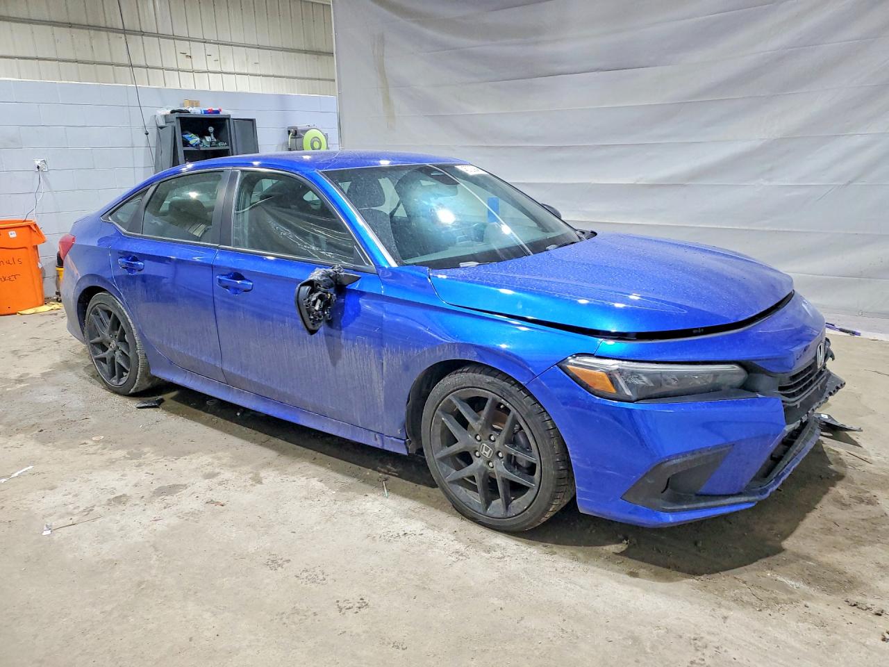 2024 Honda Civic Sport Blue vin: 2HGFE2F50RH520154
