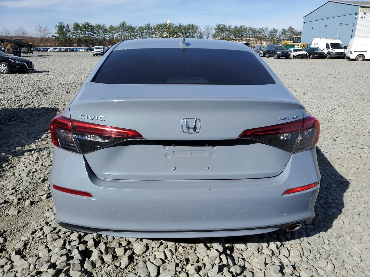 2024 Honda Civic Sport Blue vin: 2HGFE2F50RH561058