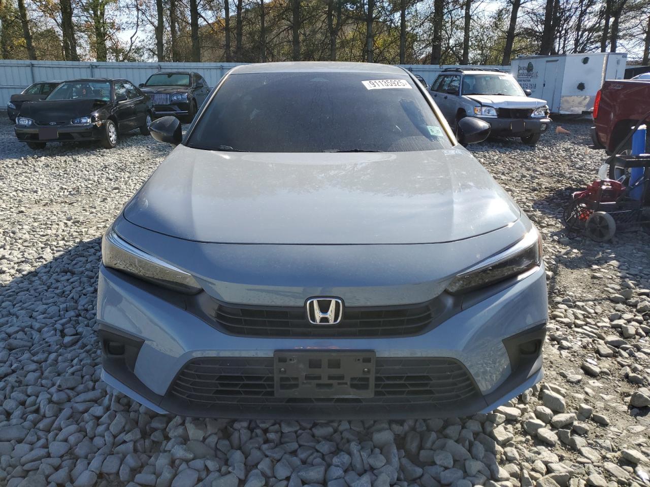 2024 Honda Civic Sport Blue vin: 2HGFE2F50RH561058
