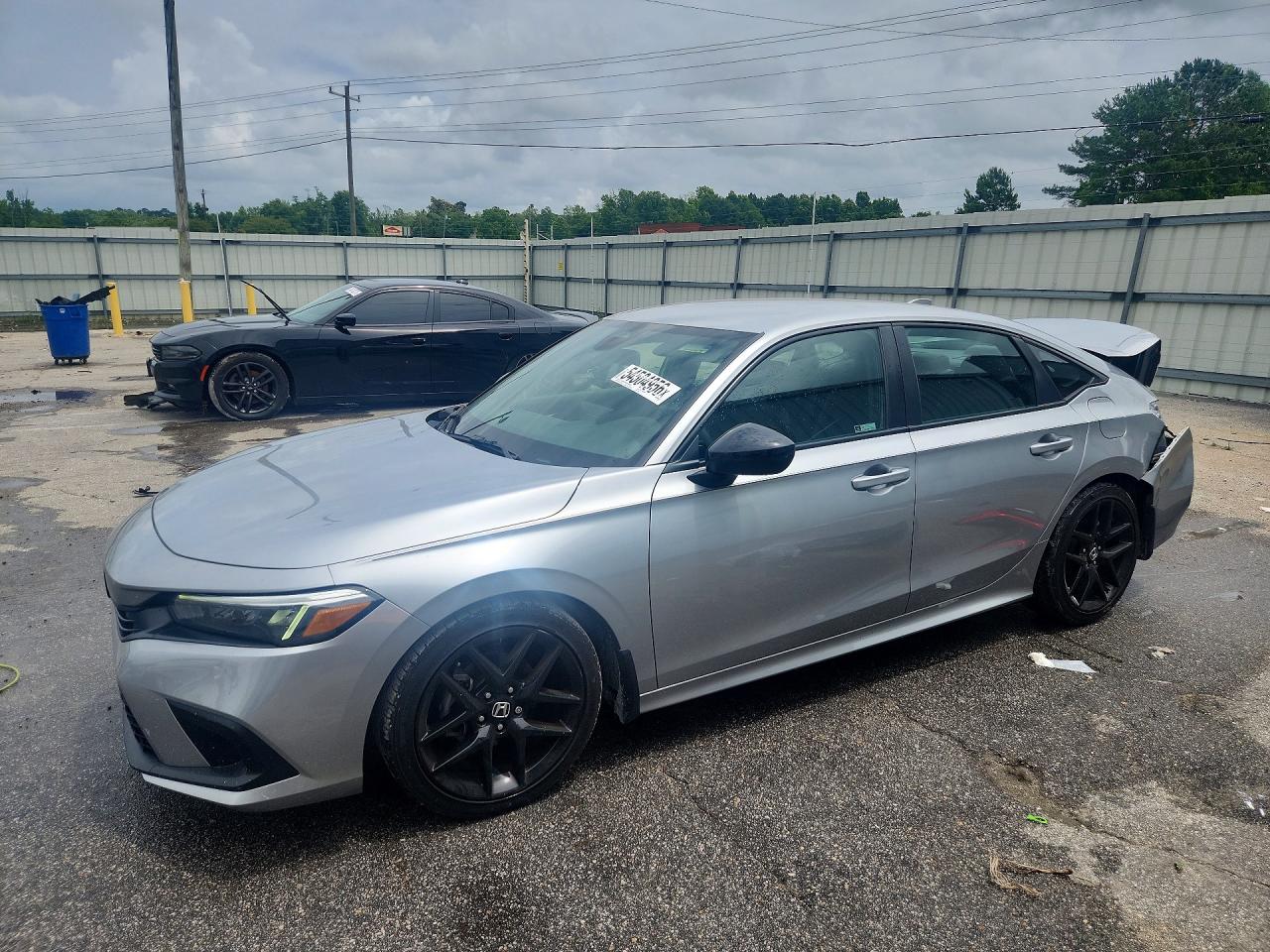2024 Honda Civic Sport Silver vin: 2HGFE2F50RH571251