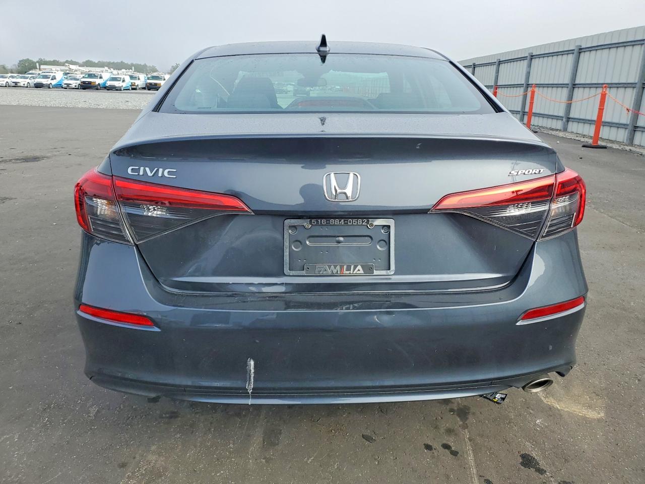 2024 Honda Civic Sport Blue vin: 2HGFE2F50RH587370