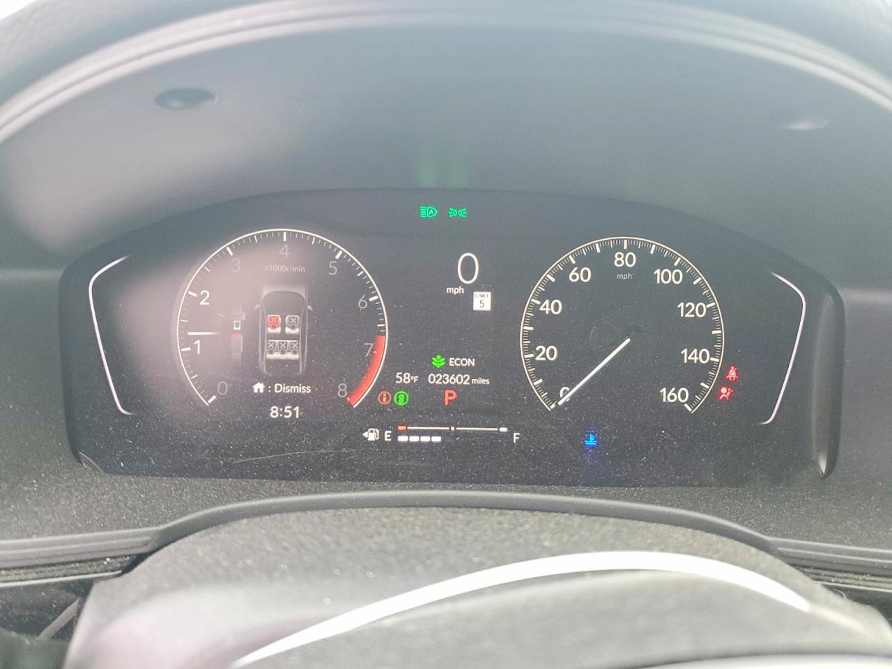 2024 Honda Civic Sport Blue vin: 2HGFE2F50RH587370