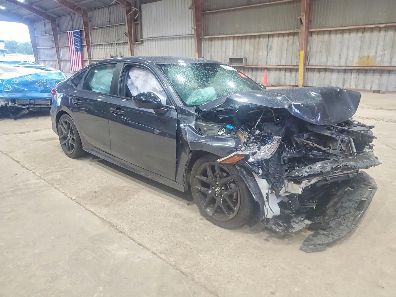 2025 Honda Civic Sport Серый vin: 2HGFE2F50SH519818