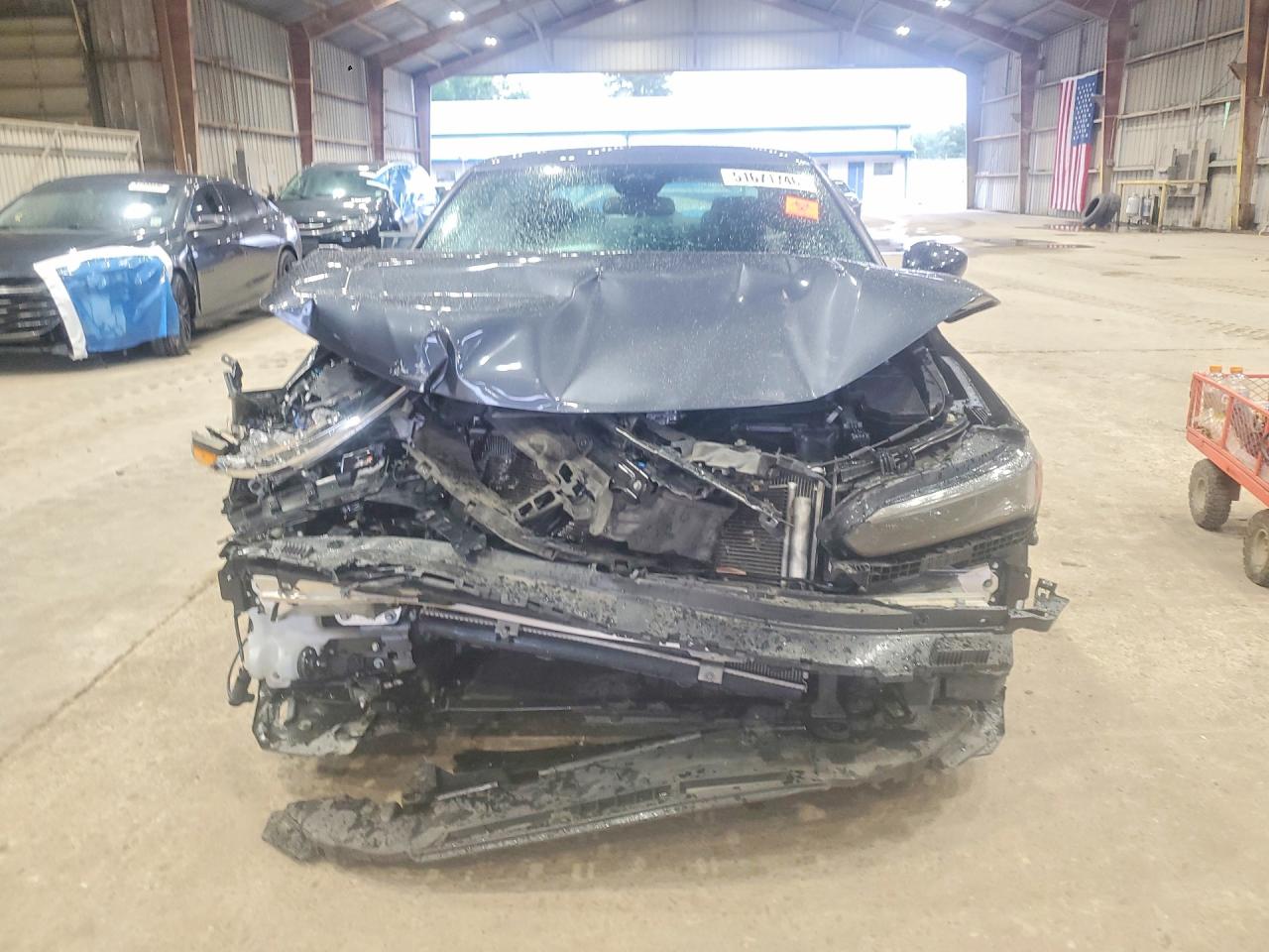 2025 Honda Civic Sport Серый vin: 2HGFE2F50SH519818