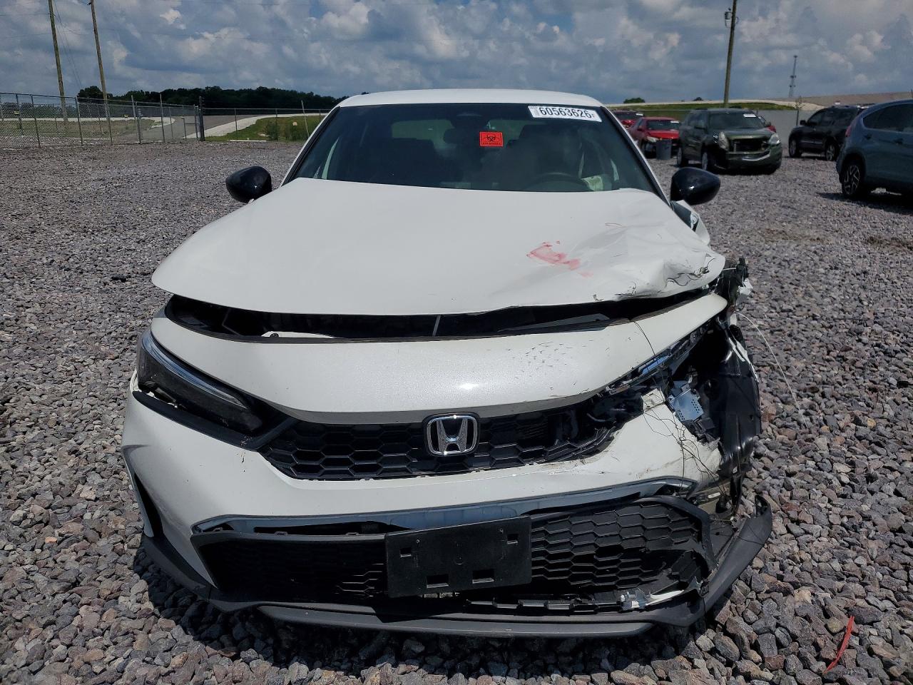 2026 Honda Civic Sport White vin: 2HGFE2F50TH543361