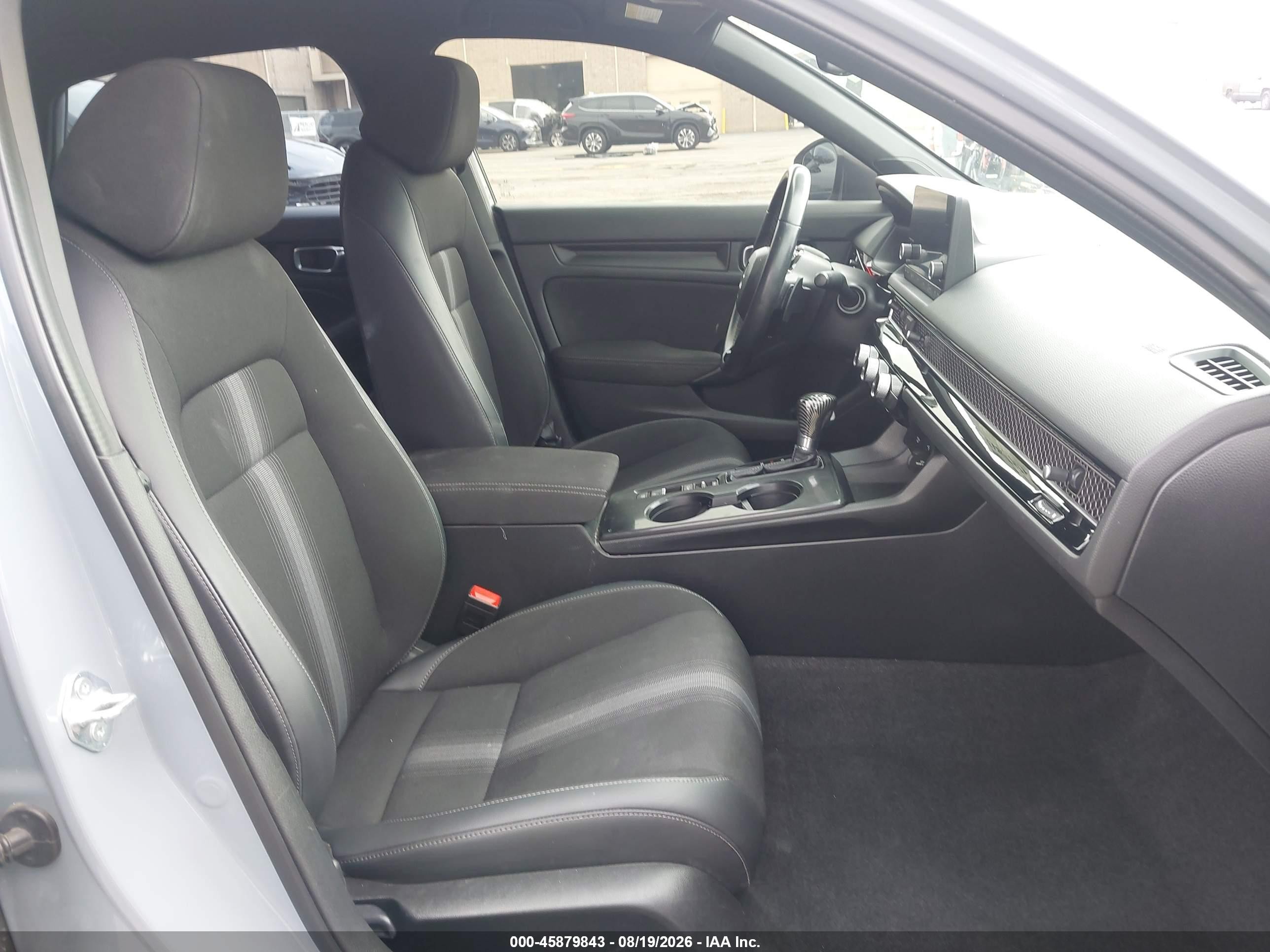 2023 Honda Civic Sport Light Blue vin: 2HGFE2F51PH507135