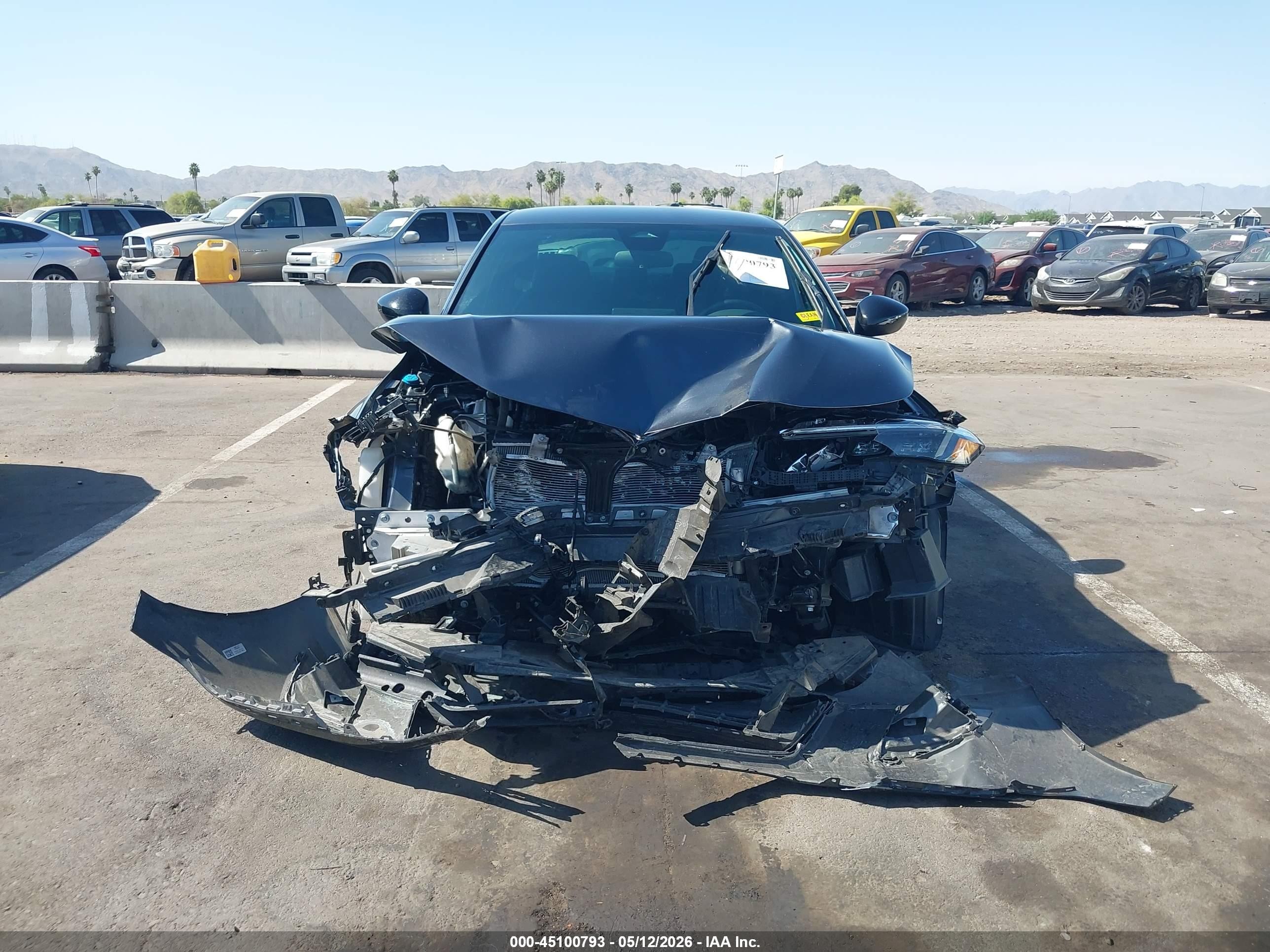 2023 Honda Civic Sport Серый vin: 2HGFE2F51PH515722