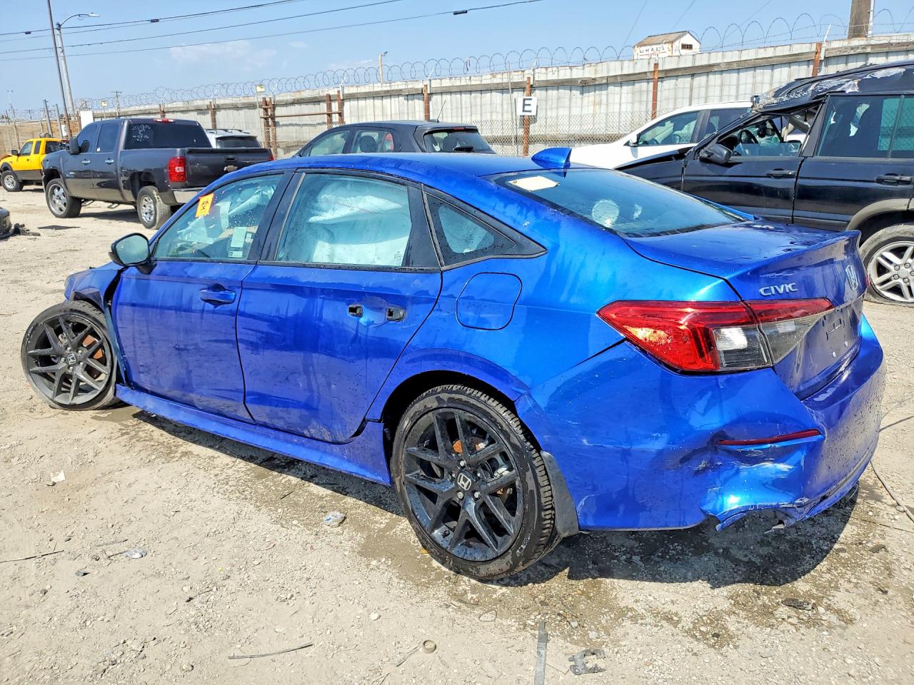 2024 Honda Civic Sport Blue vin: 2HGFE2F51RH506876