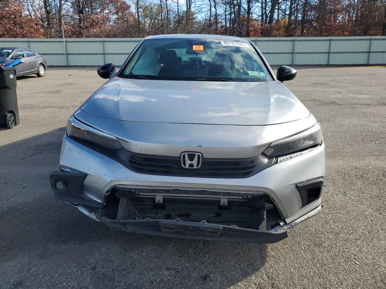 2024 Honda Civic Sport Silver vin: 2HGFE2F51RH523385