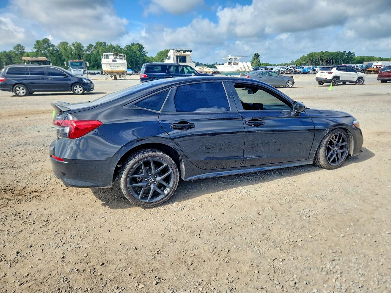 2024 Honda Civic Sport Black vin: 2HGFE2F51RH555219