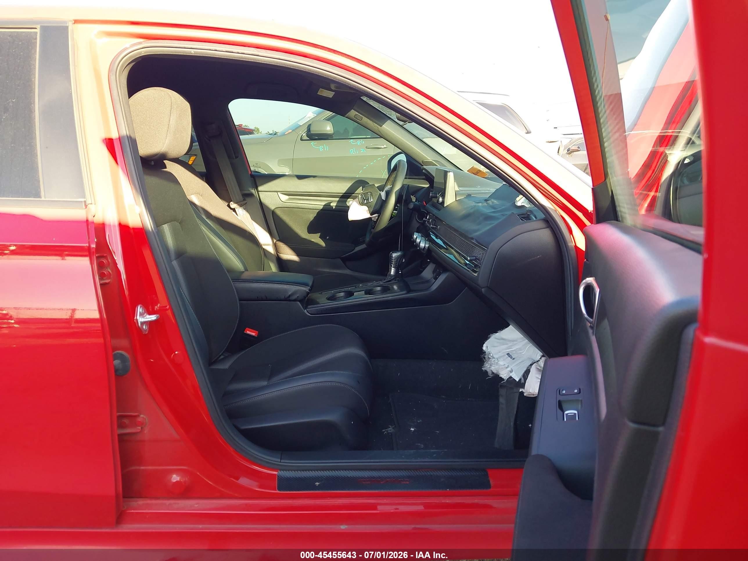 2024 Honda Civic Sport Red vin: 2HGFE2F51RH555740