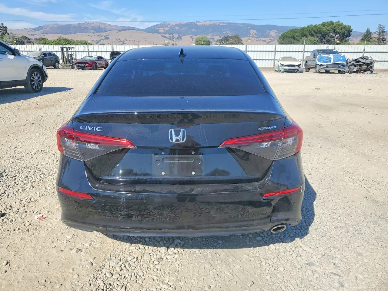 2024 Honda Civic Sport Black vin: 2HGFE2F51RH571663