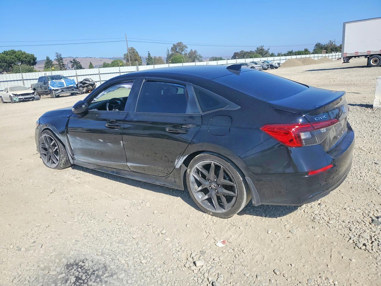 2024 Honda Civic Sport Black vin: 2HGFE2F51RH571663
