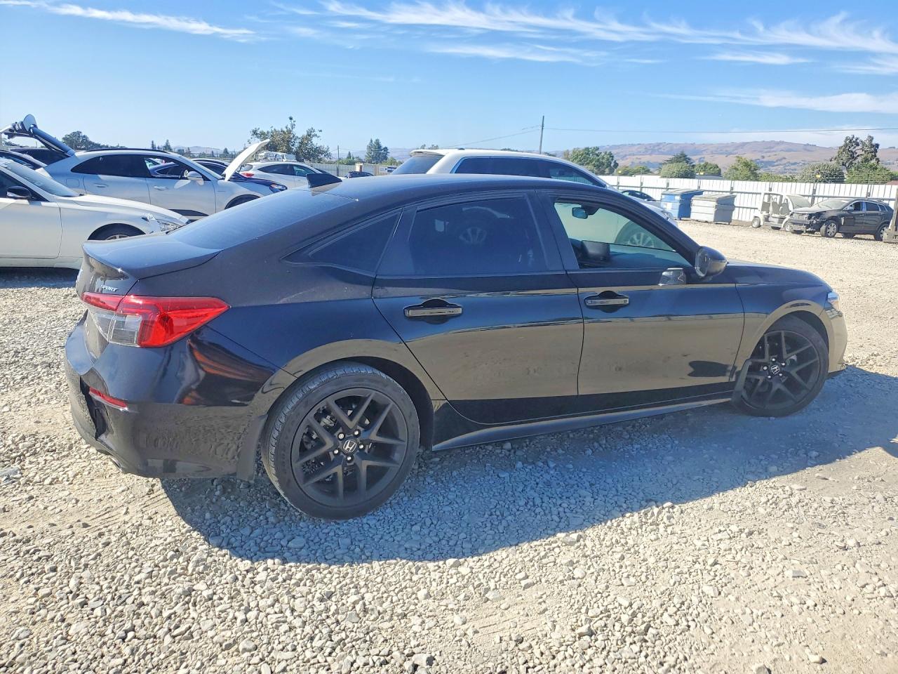 2024 Honda Civic Sport Black vin: 2HGFE2F51RH571663