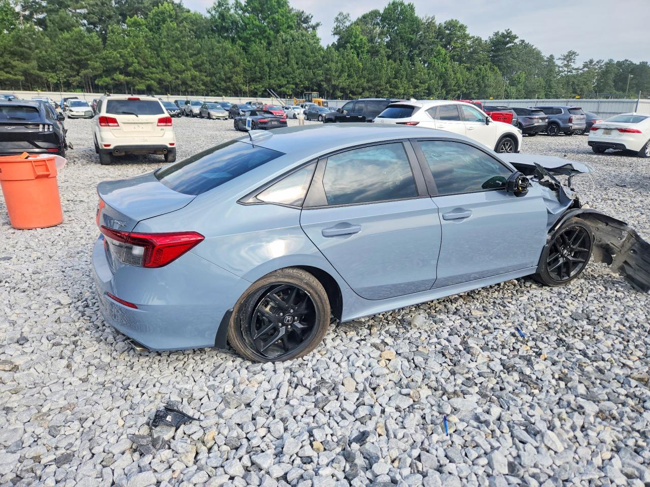 2024 Honda Civic Sport Blue vin: 2HGFE2F51RH585613
