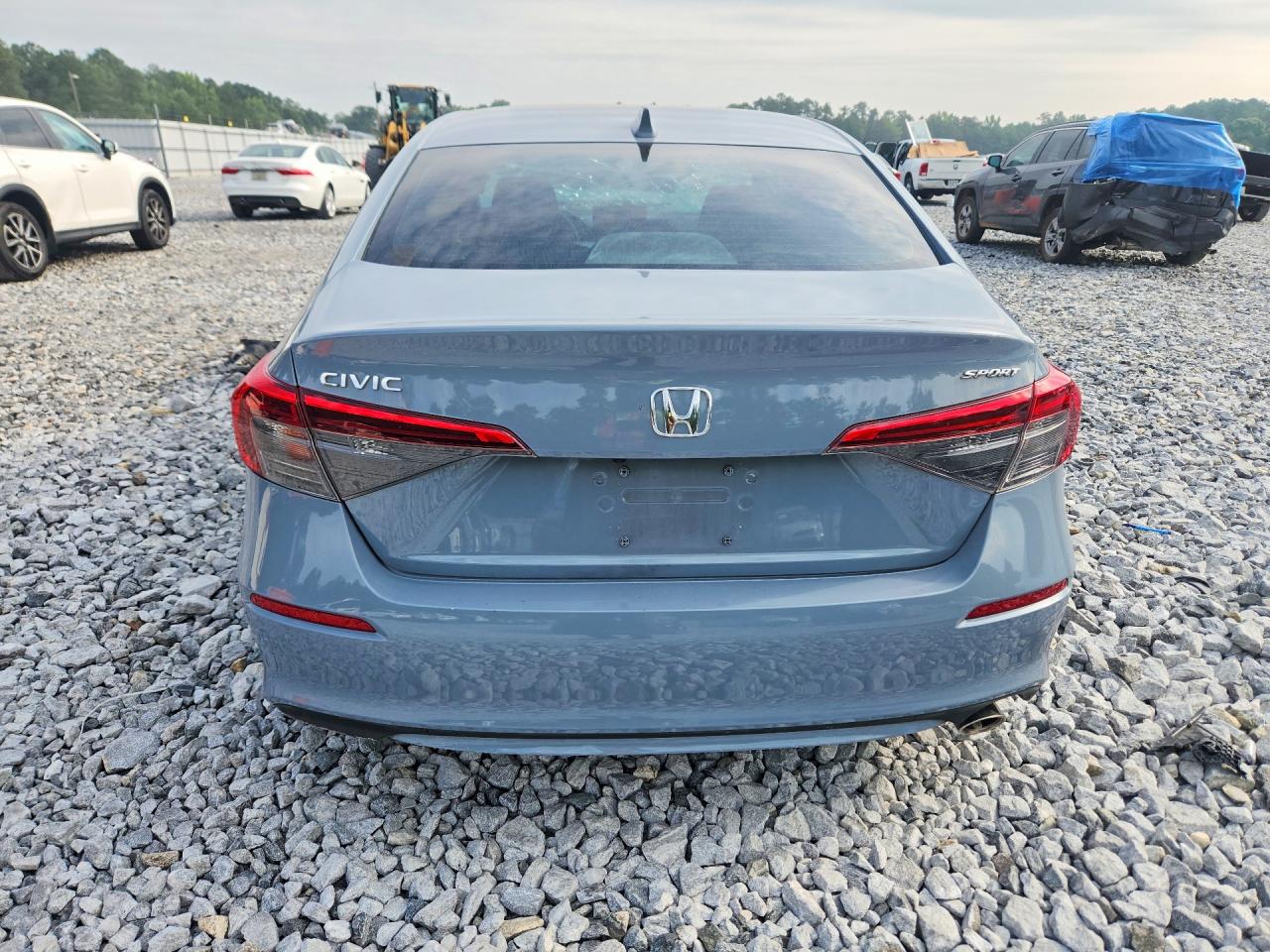 2024 Honda Civic Sport Blue vin: 2HGFE2F51RH585613